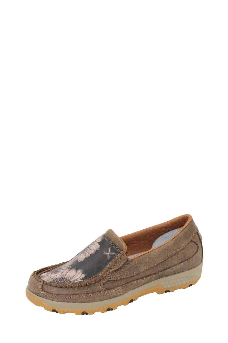 Twisted X Wmns Flower Cellstretch Slip On Moc