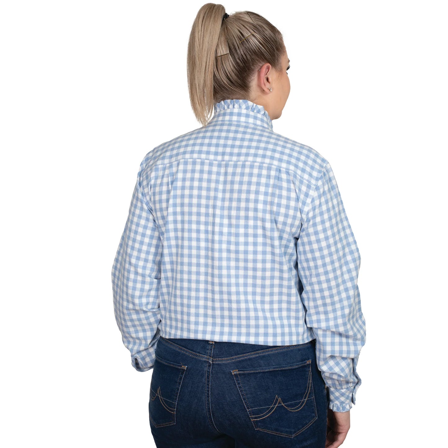 Just Country Womens Abbey Frills Full Button Workshirt