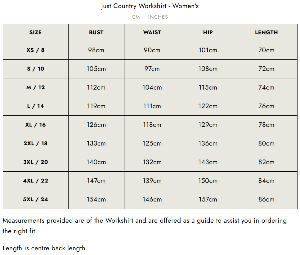 Women's Just Country Jahna Workshirts