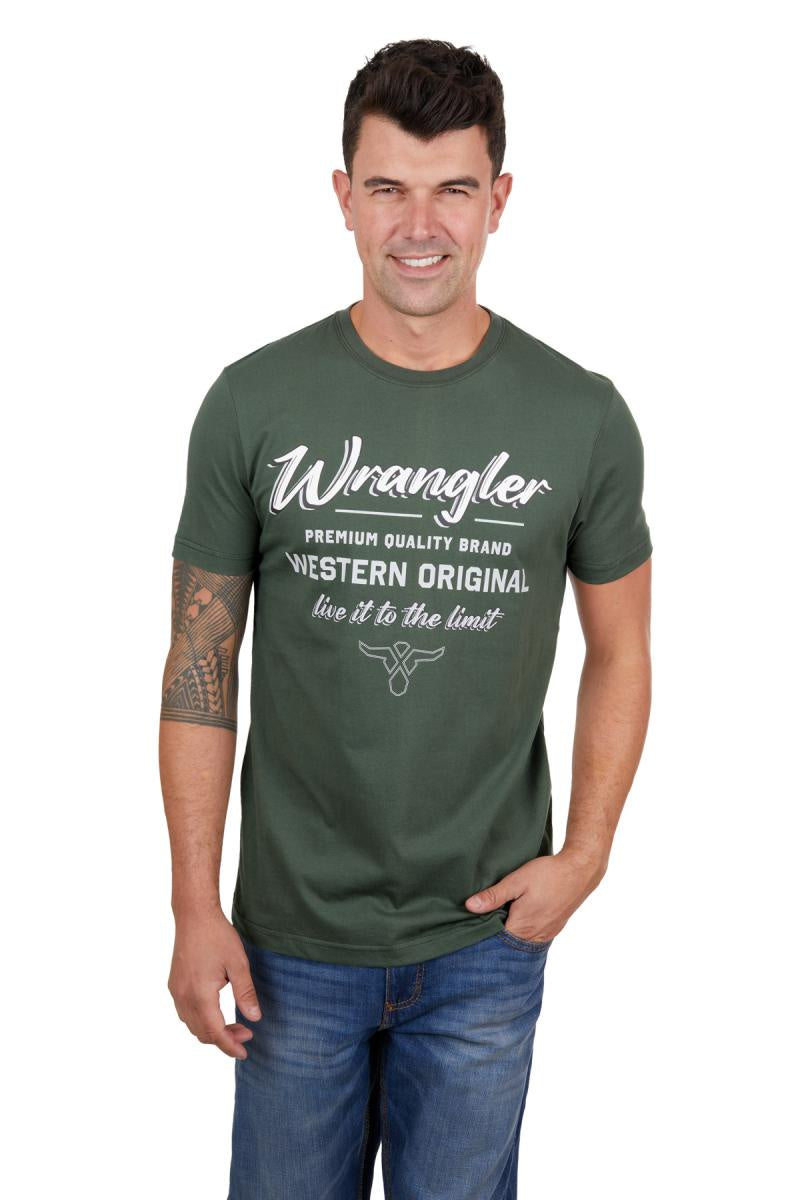 Wrangler Mens Ethan Short Sleeve Tee