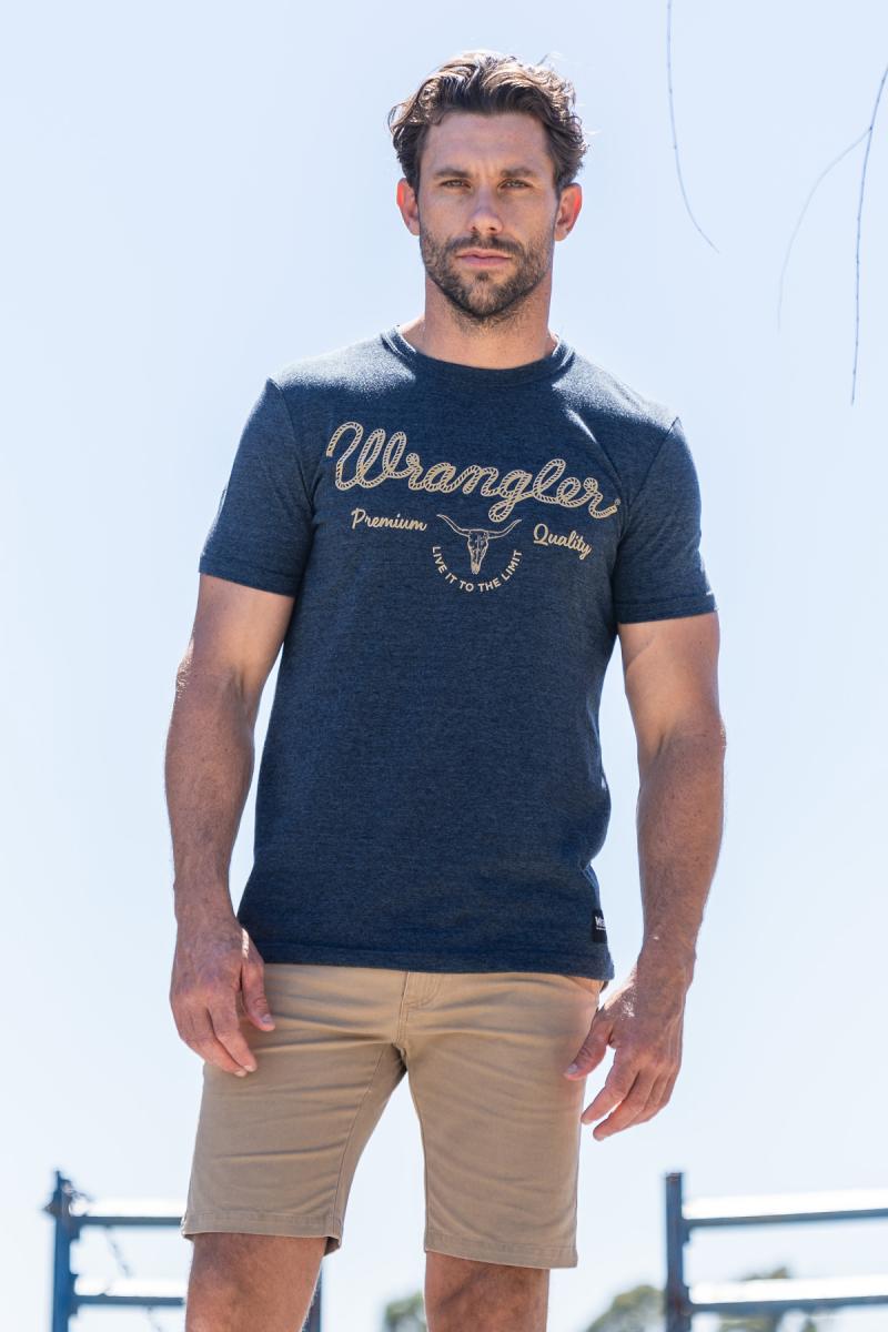 Wrangler Mens Mason Short Sleeve Tee