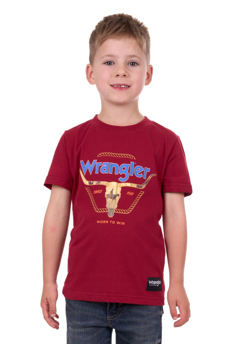 Wrangler Boys Theo Short Sleeve Tee