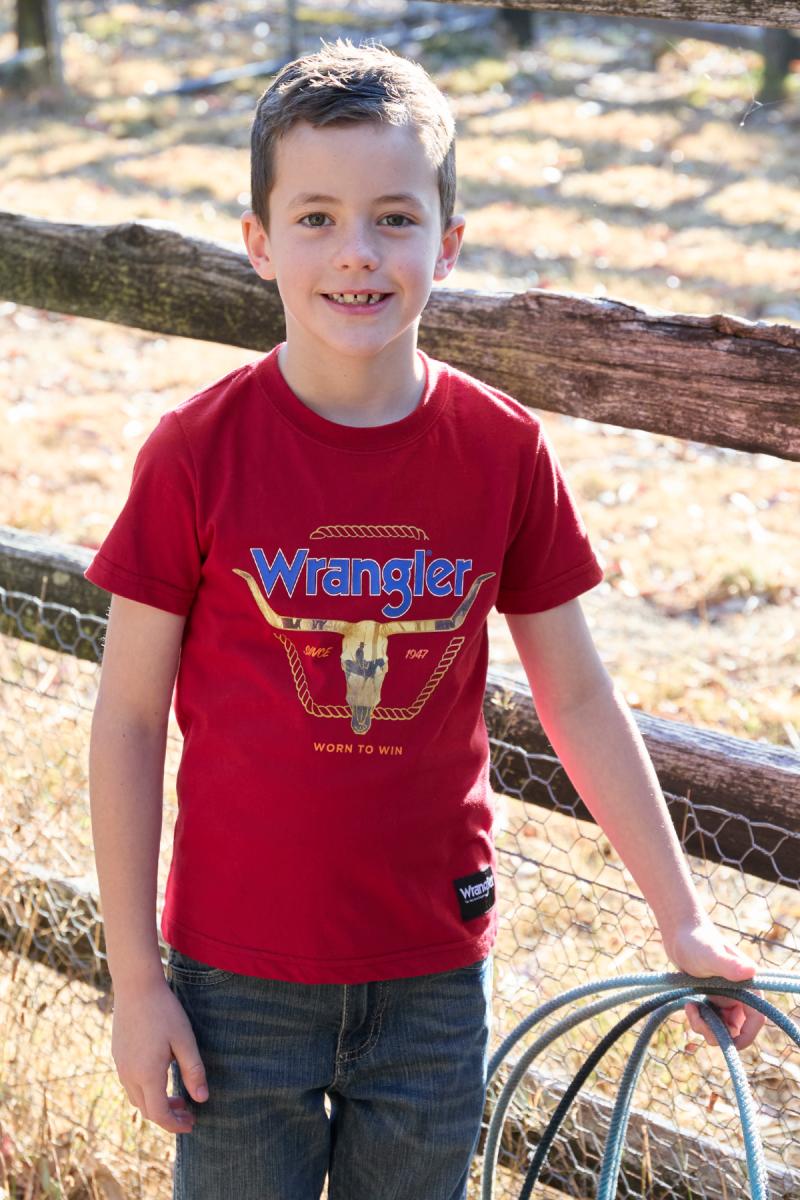 Wrangler Boys Theo Short Sleeve Tee