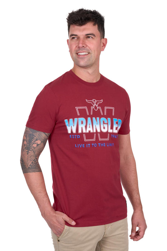 Wrangler Mens Wesley Short Sleeve Tee