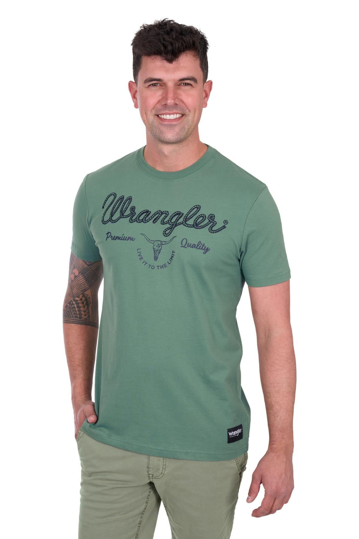 Wrangler Mens Arthur Short Sleeve Tee