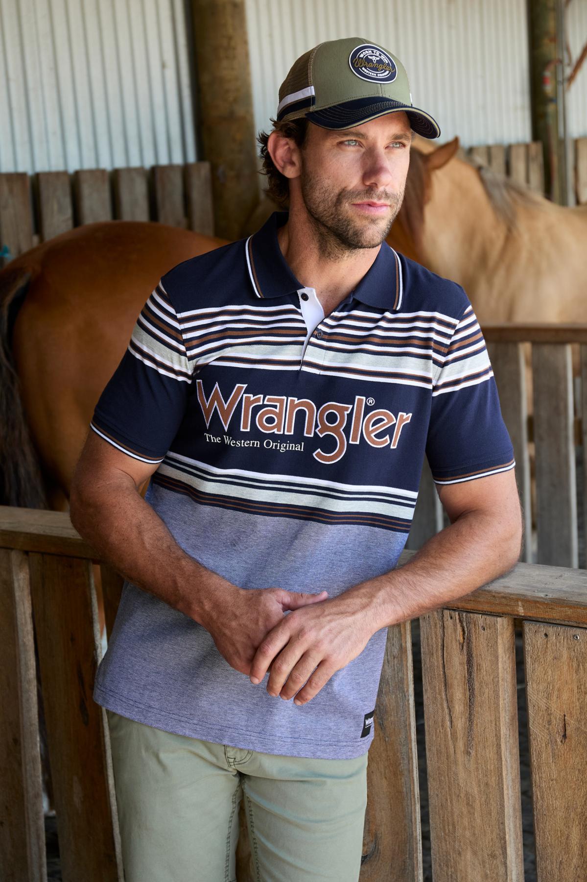 Wrangler Mens Victor S/S Polo