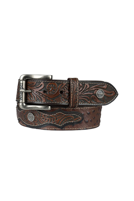 Wrangler Mens Fraser Belt in Tan