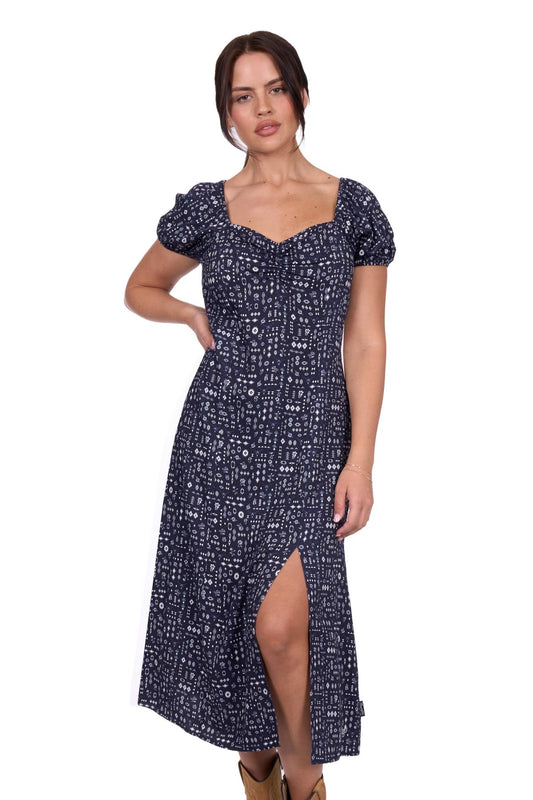 Wrangler Womens Beth Short Sleeve Dress