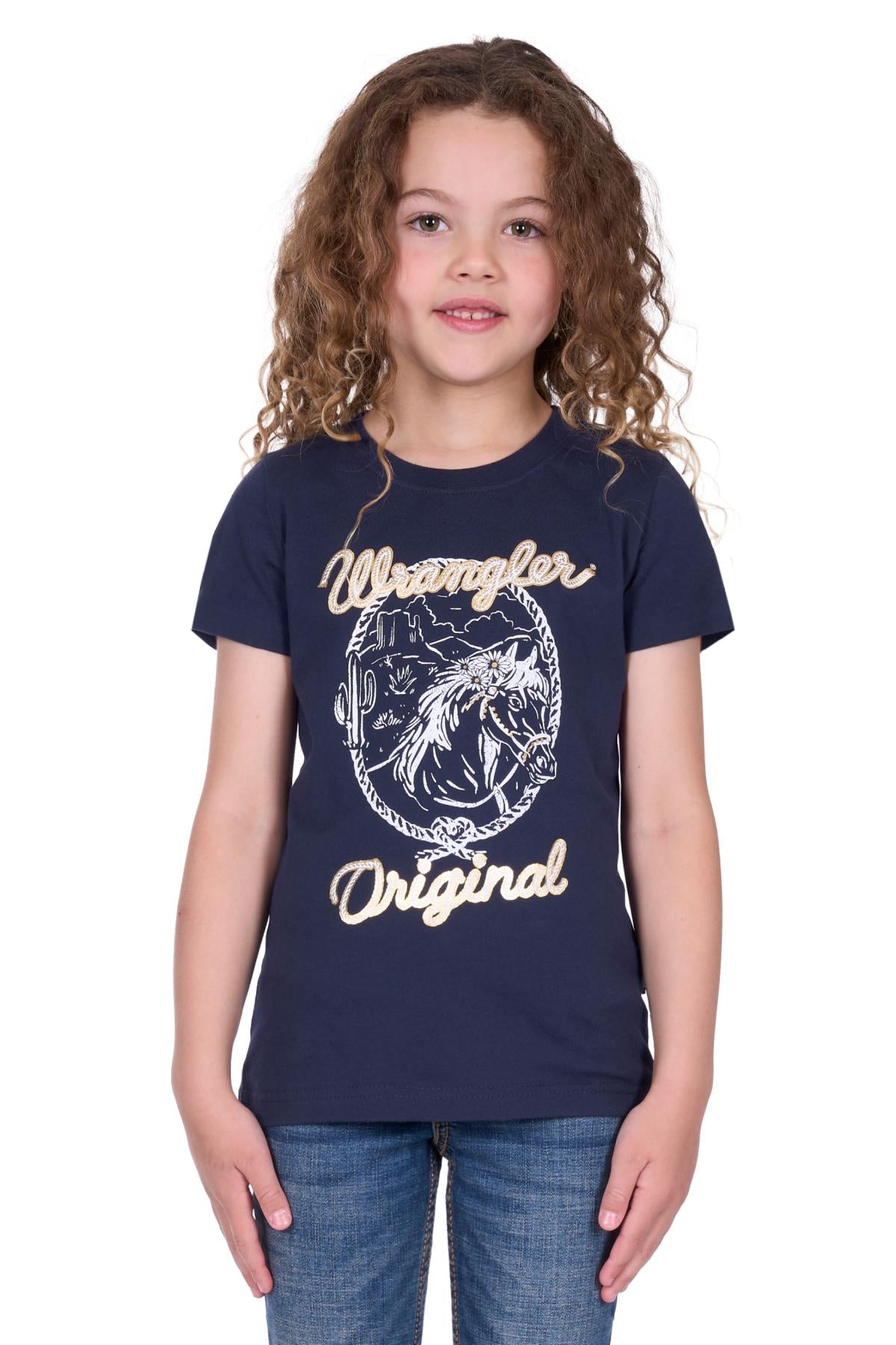 Wrangler Girls Glenda Short Sleeve Tee