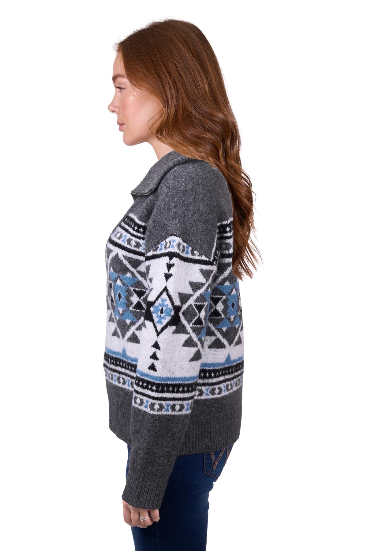 Wrangler Womens Angie 1/4 Zip Jumper