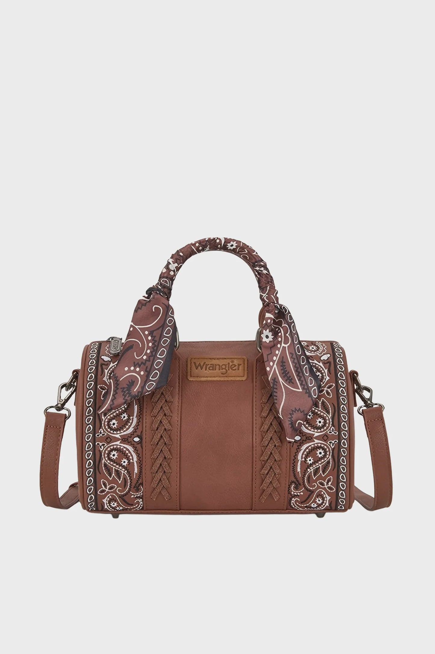 Wrangler Paisley Barrel Bag