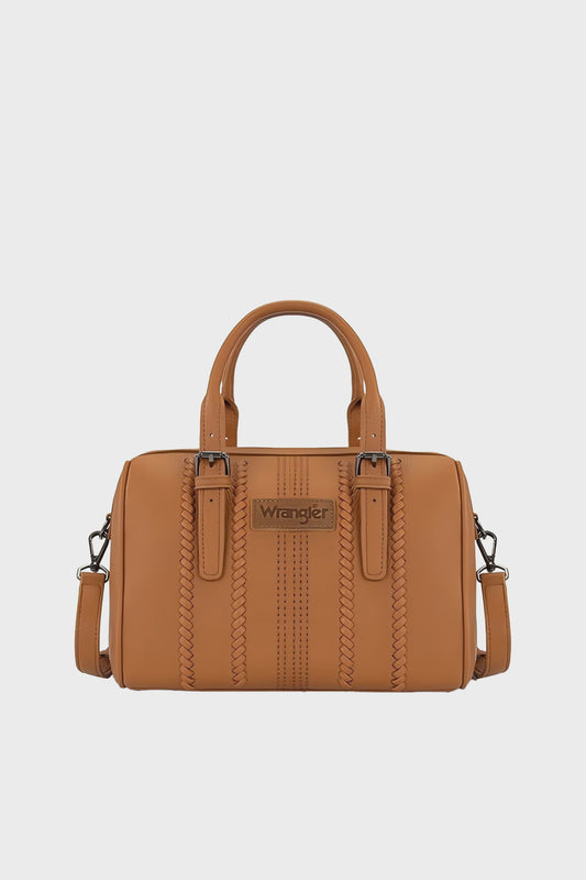 Wrangler Boston Stitch Barrel Bag