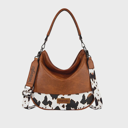 Wrangler Animal Print Slouch Bag