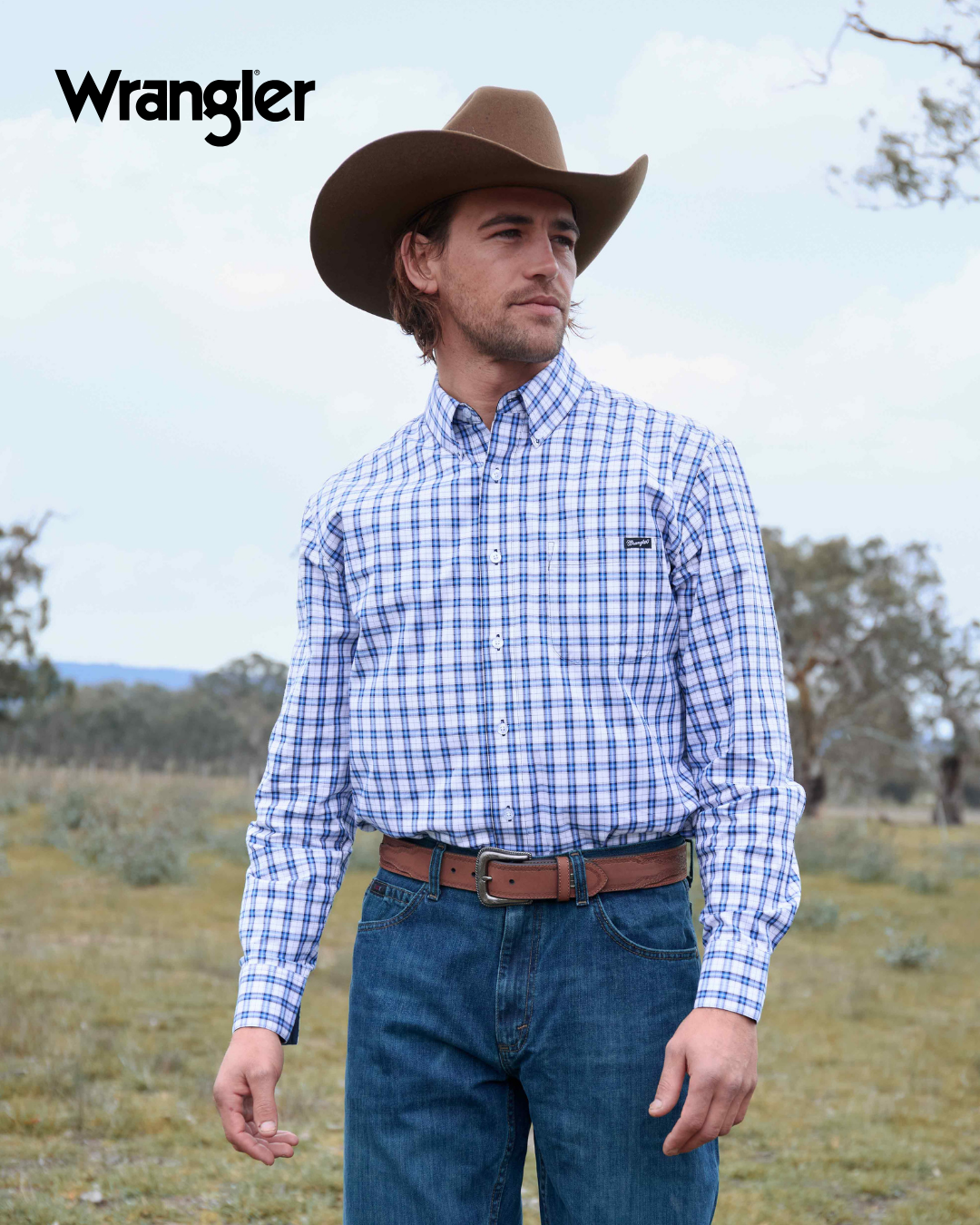 Wrangler Mens Bob Long Sleeved Shirt