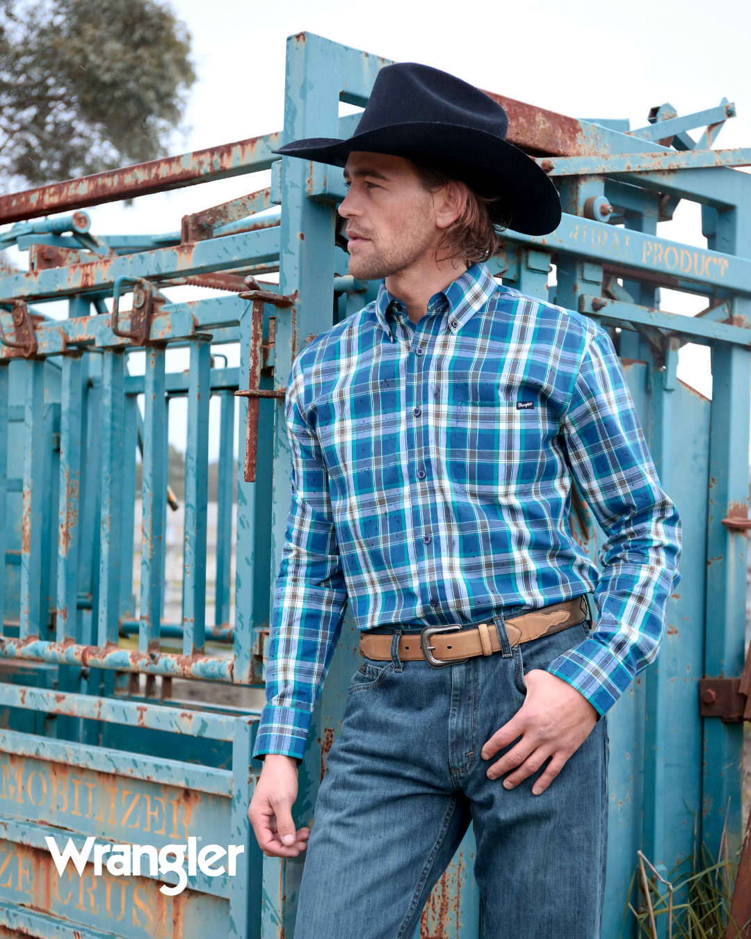 Wrangler Mens Erik Long Sleeved Shirt