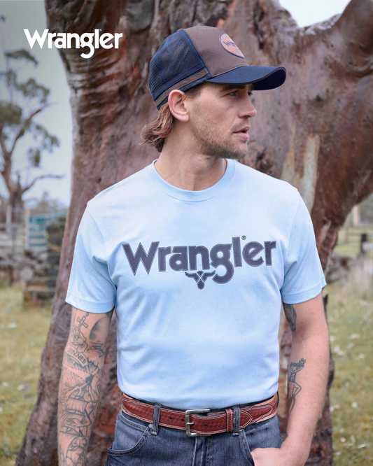 Wrangler Mens Authentic High Profile Trucker Cap