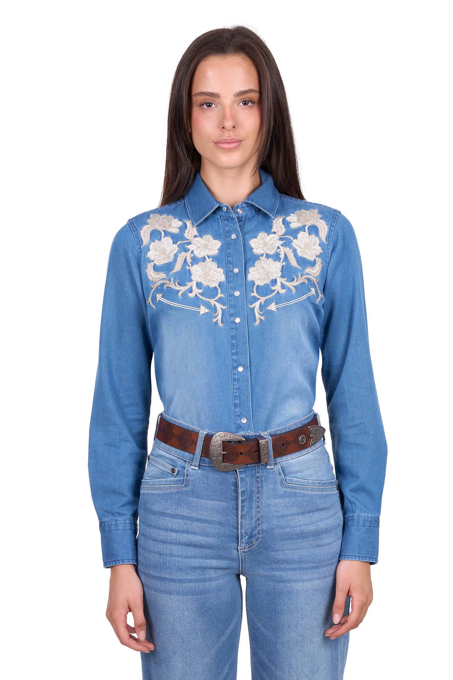 Wrangler Womens Louise Long Sleeve Shirt