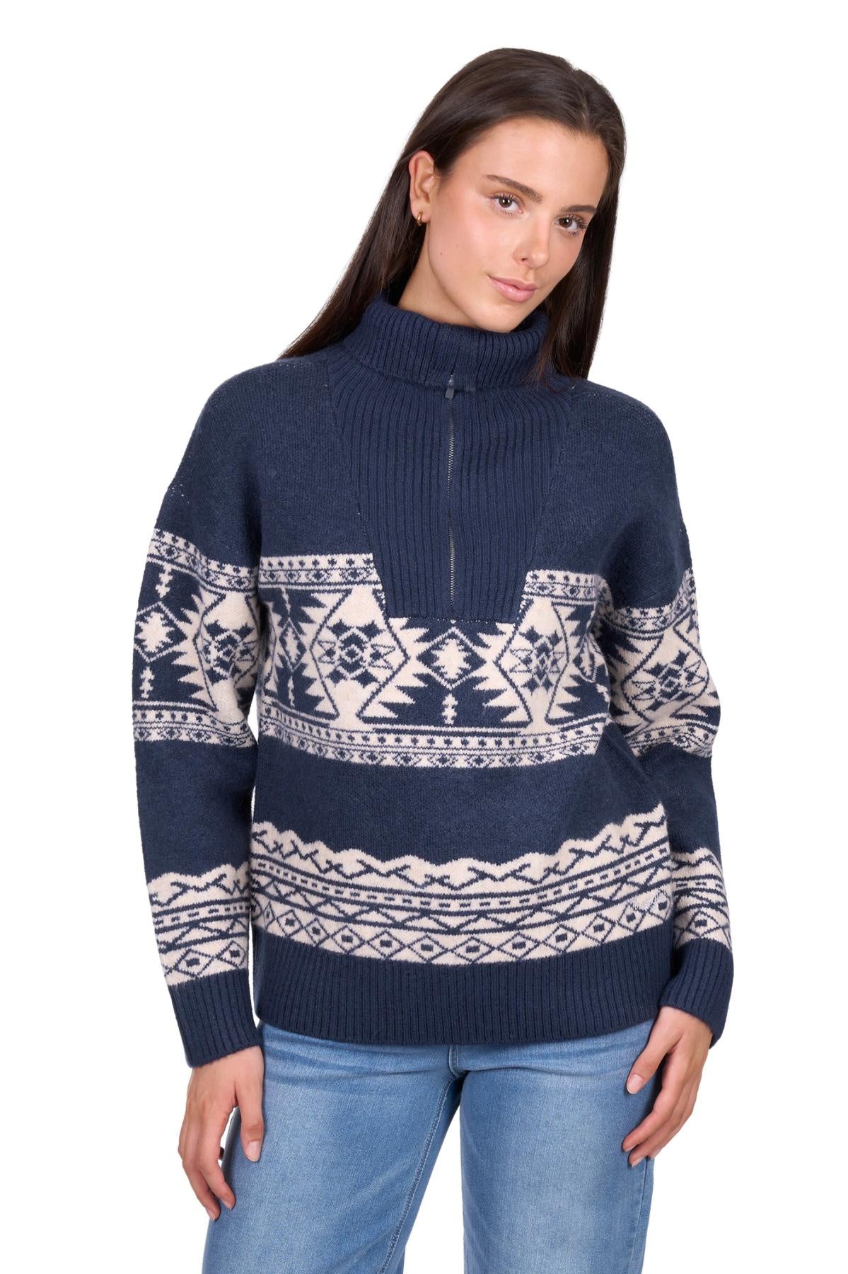 Wrangler Womens Lacey 1/4 Pullover