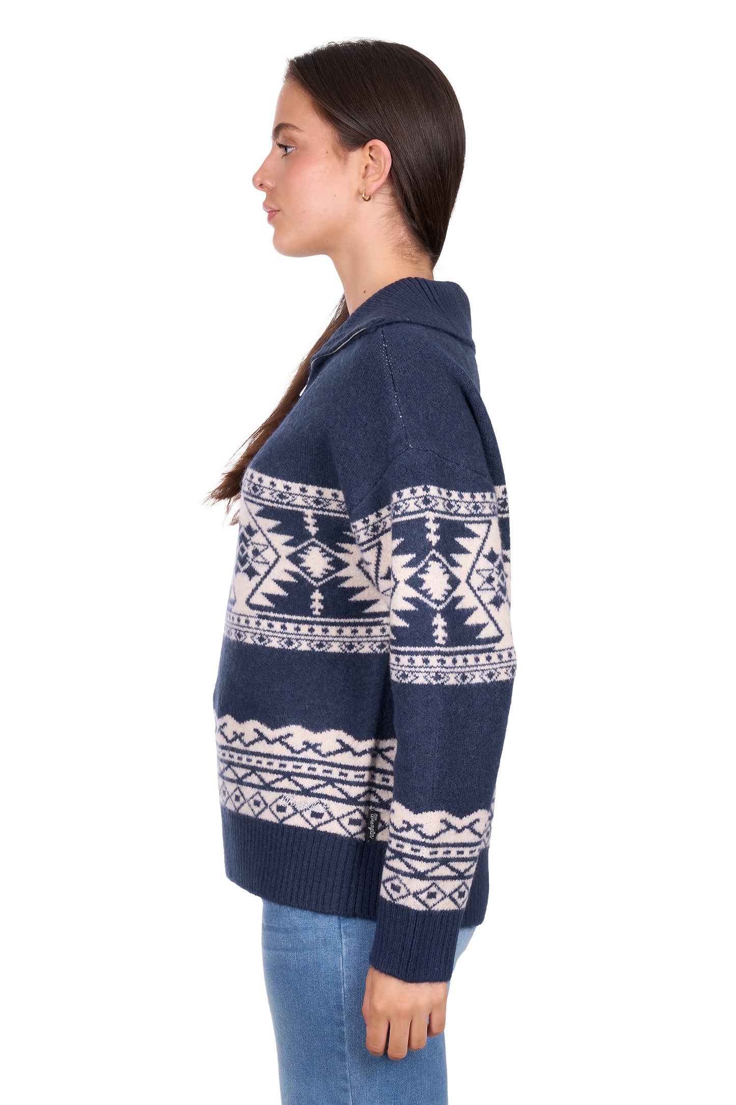 Wrangler Womens Lacey 1/4 Zip Pullover