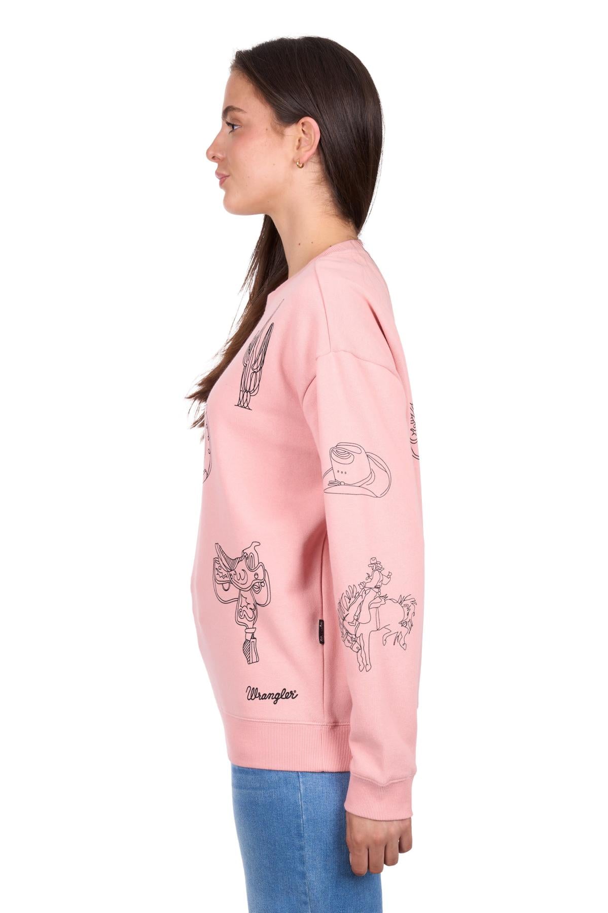 Wrangler Womens Mallory Crew