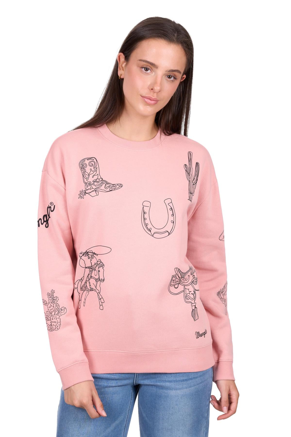 Wrangler Womens Mallory Crew