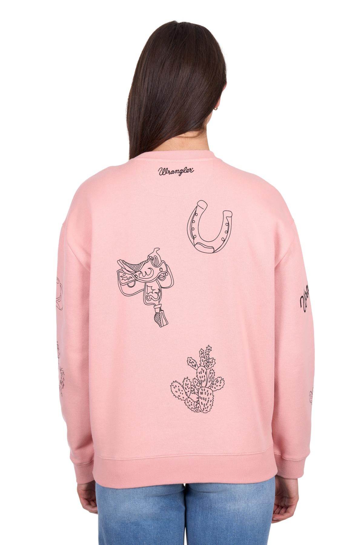 Wrangler Womens Mallory Crew