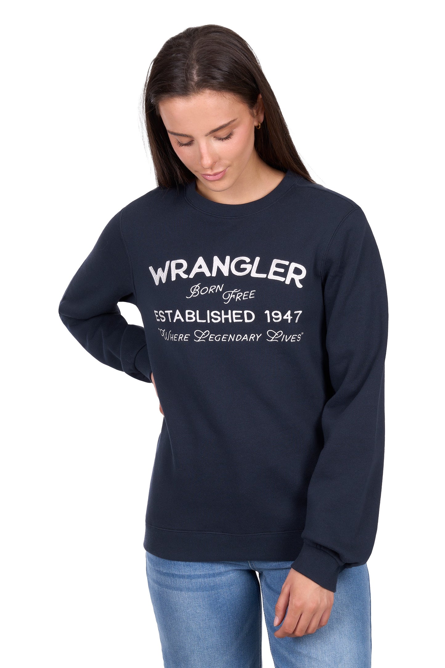 Wrangler Womens Bella Crew Sweatshirt