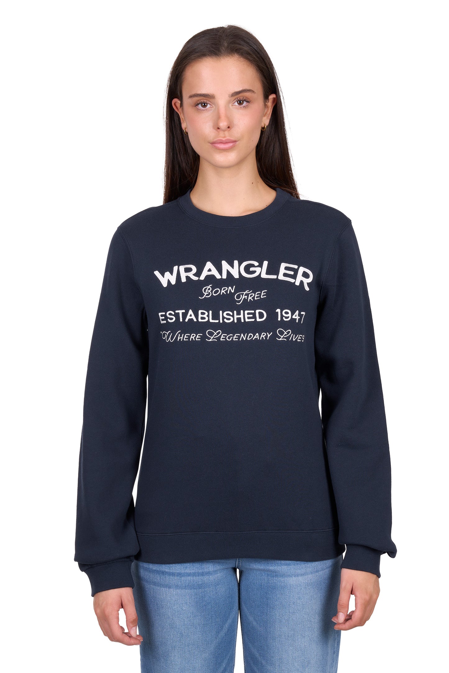 Wrangler Womens Bella Crew Sweatshirt