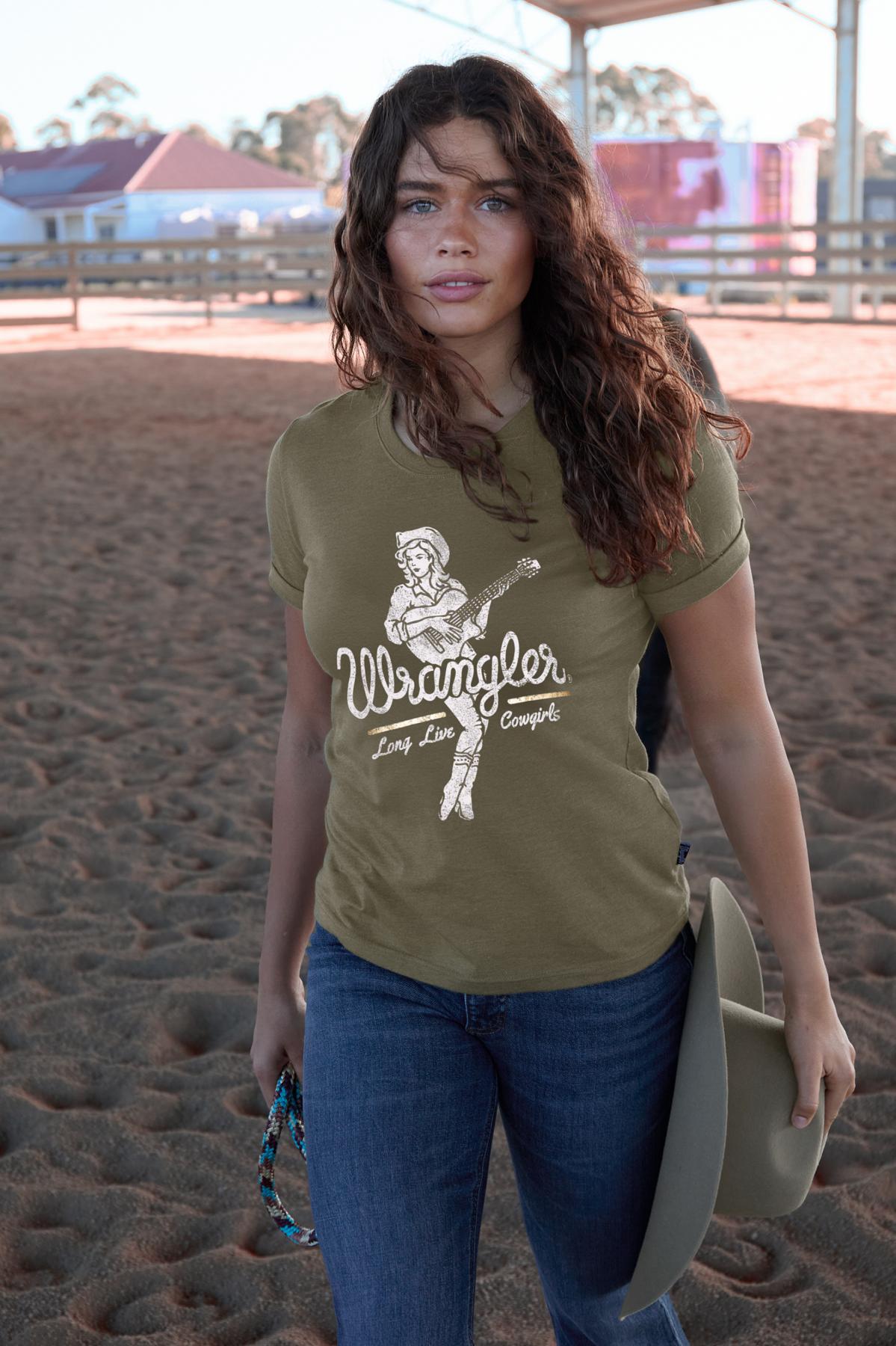 Wrangler Womens Adriana S/S Tee
