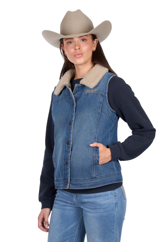 Wrangler Womens Dixie Reversable Vest