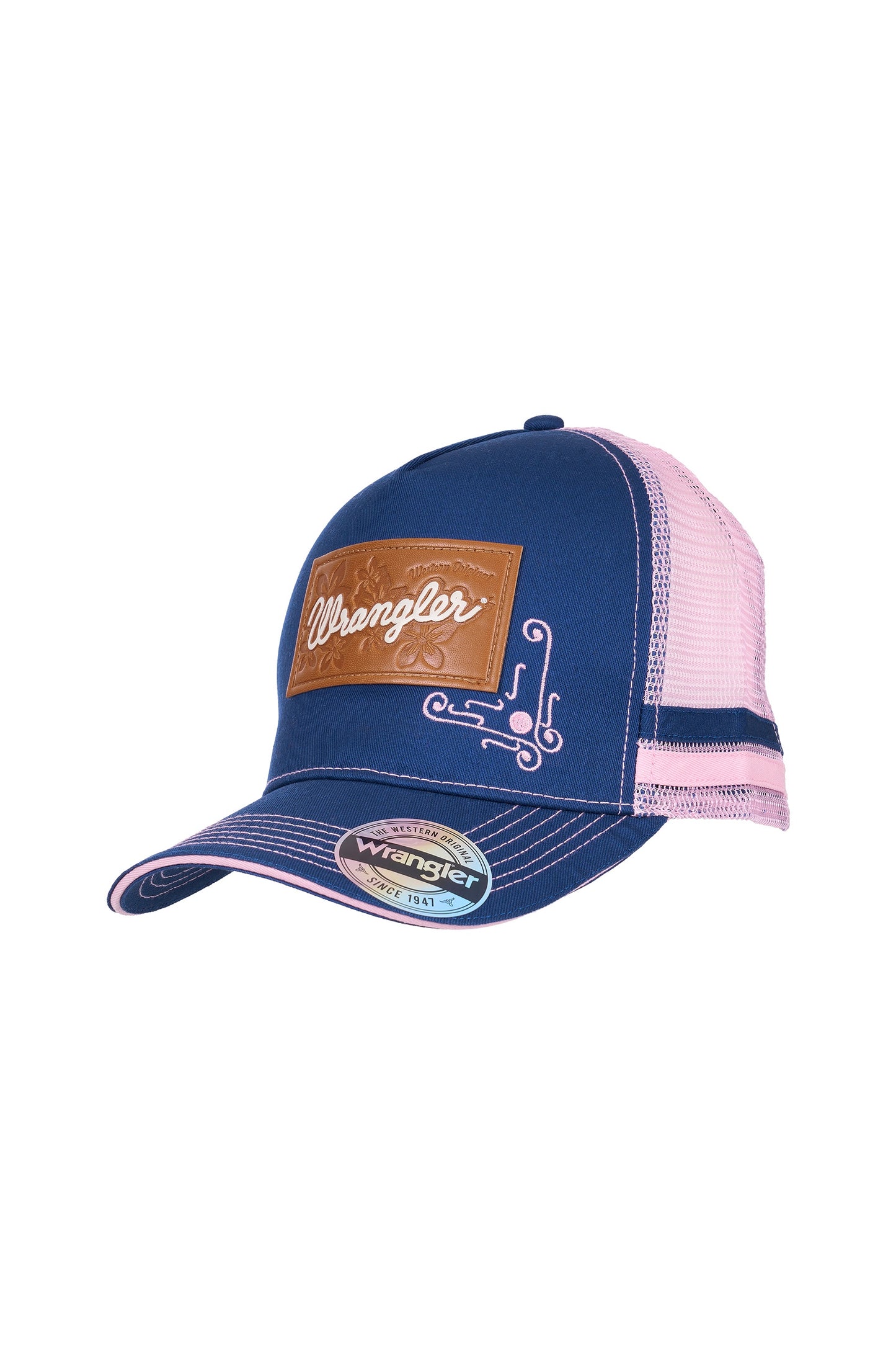 Wrangler Womens Sasha High Profile Trucker Cap