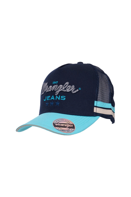 Wrangler Womens Elly High Profile Trucker Cap
