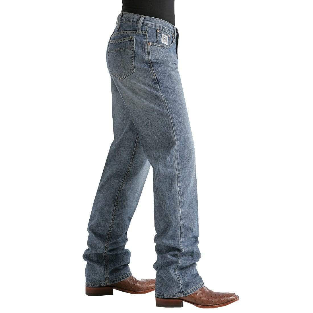 Cinch Mens White Label Relaxed Mid Rise Jeans