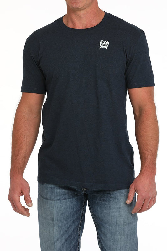 Cinch Men's Rodeo Brand Paul S/S T-Shirt in Navy