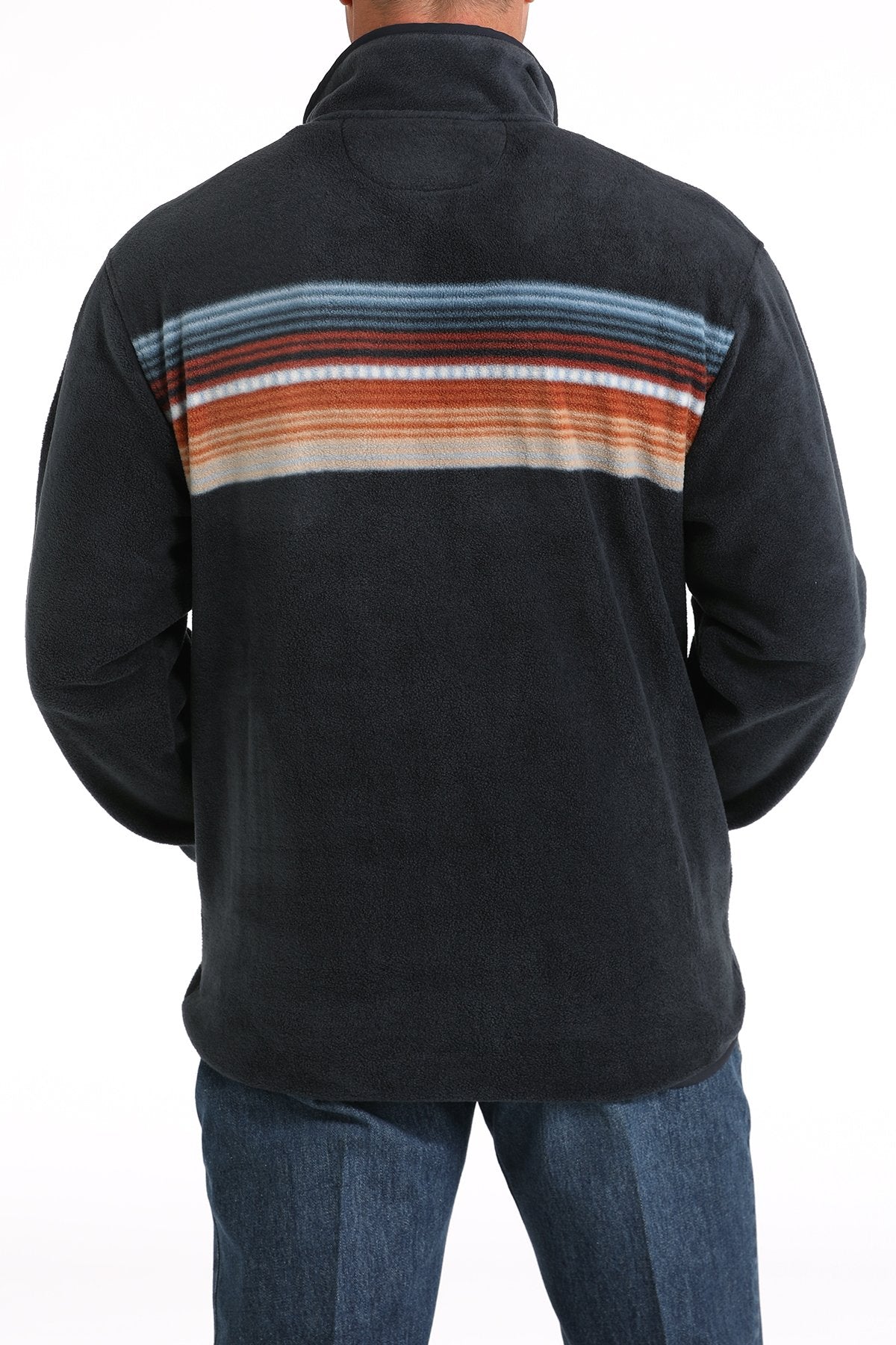 Cinch Mens Fleece Pullover - Navy