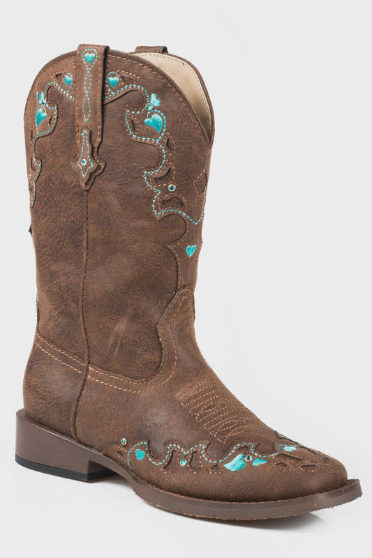 Roper Toddler Boot -  Hearts Boot