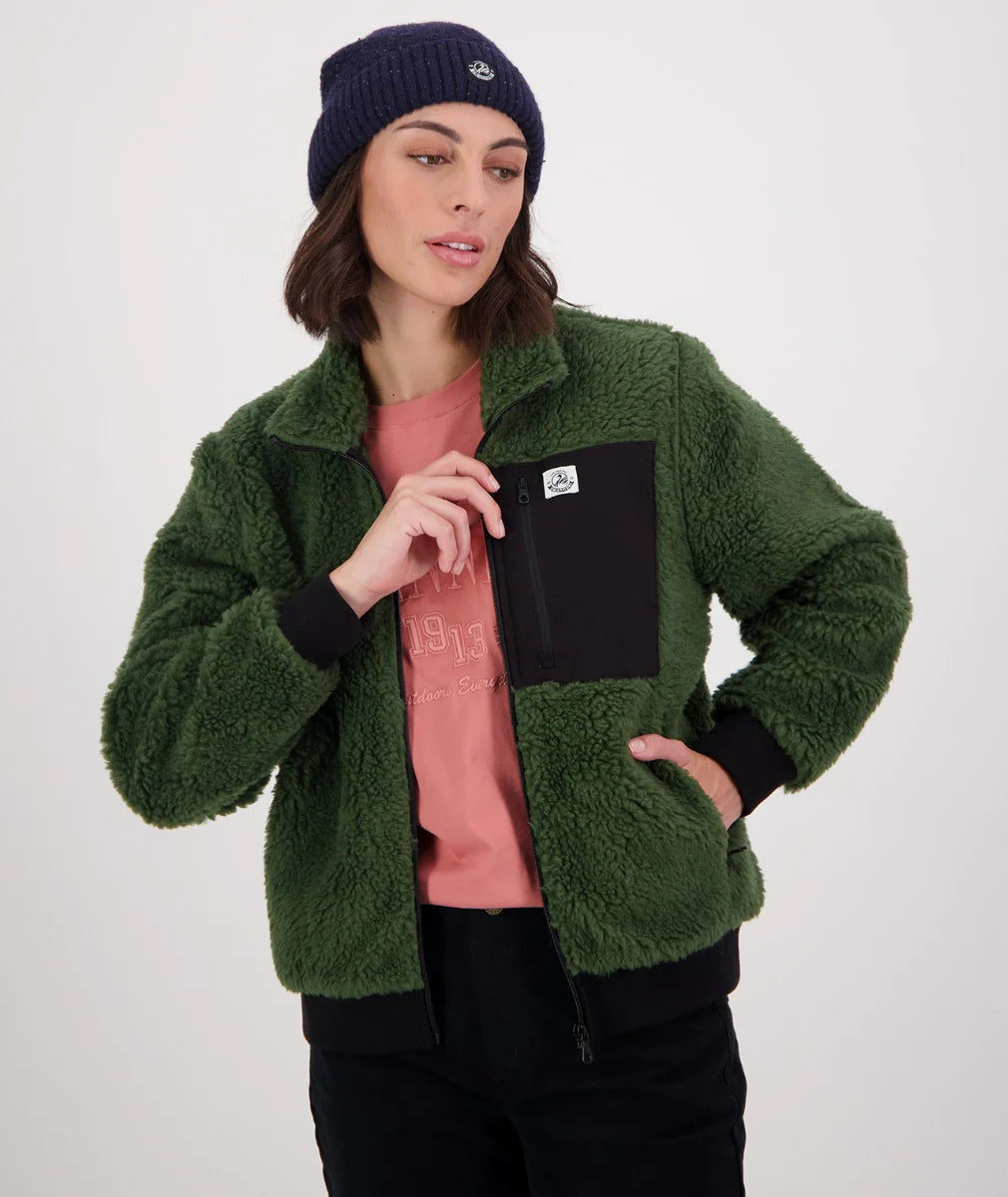 Swanndri Womens Newgale V2 Wool Fleece Jacket