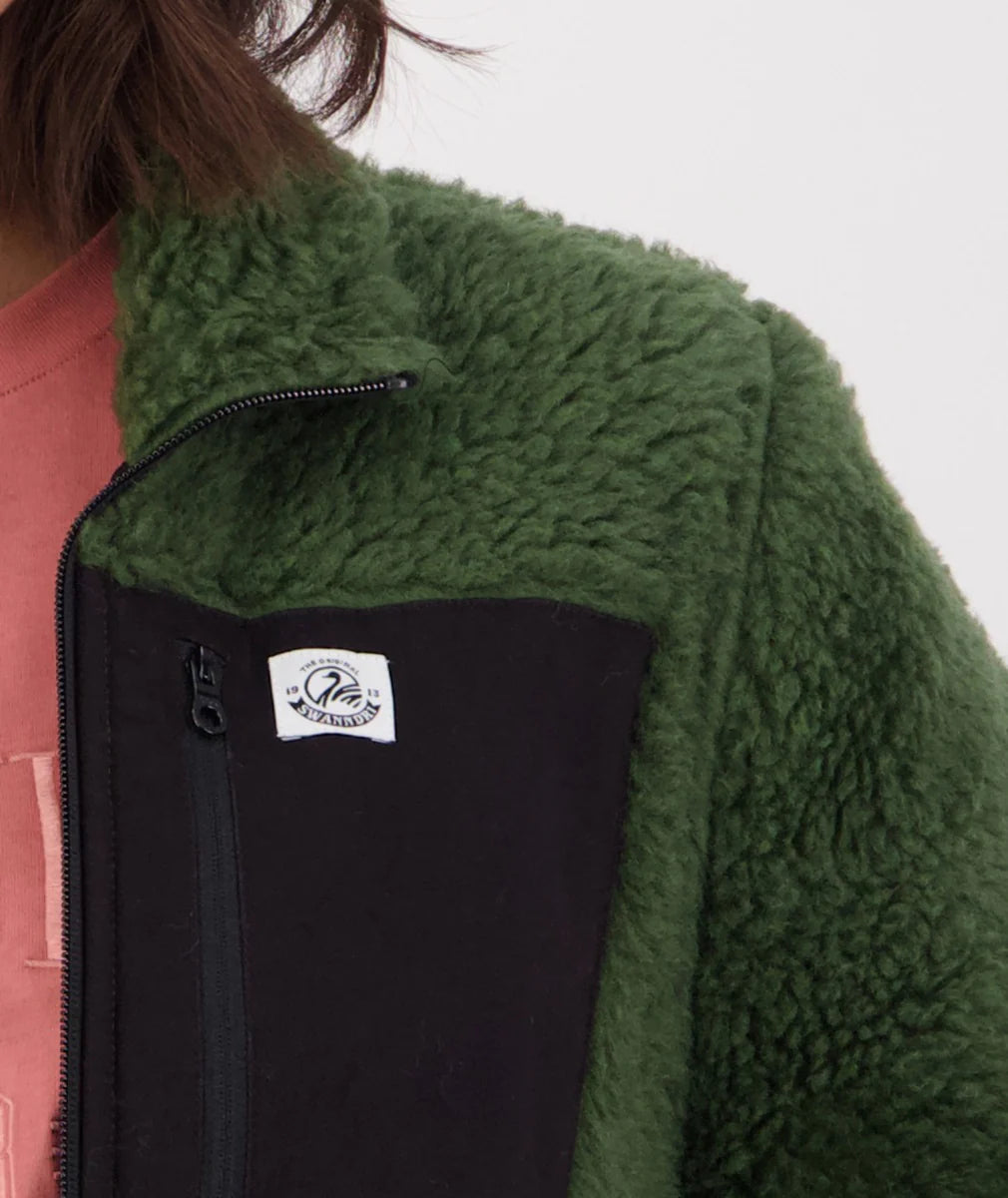 Swanndri Womens Newgale V2 Wool Fleece Jacket