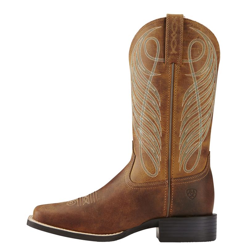 Ariat Women's Round Up Wide Square Toe Boot
