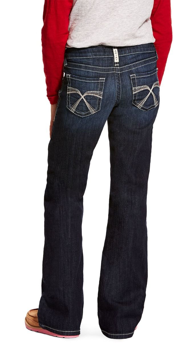 Ariat Girls’ R.E.A.L. Franky Bootcut Jeans