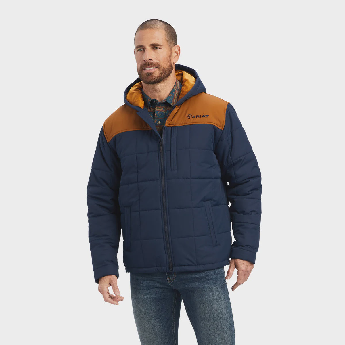 Ariat Mens Crius Hooded Ins Jacket