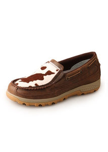Twisted X Cow Fur Slip On Shoe