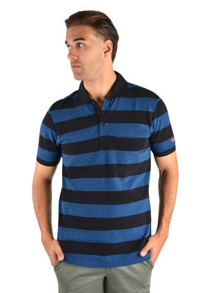 Wrangler Men’s Grant 1-Pocket Short Sleeve Polo