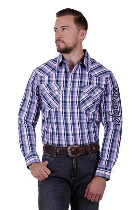 Wrangler Mens Anthony L/S Shirt