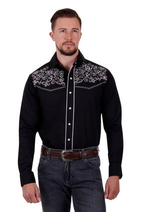 Wrangler Mens Campbell L/S Shirt