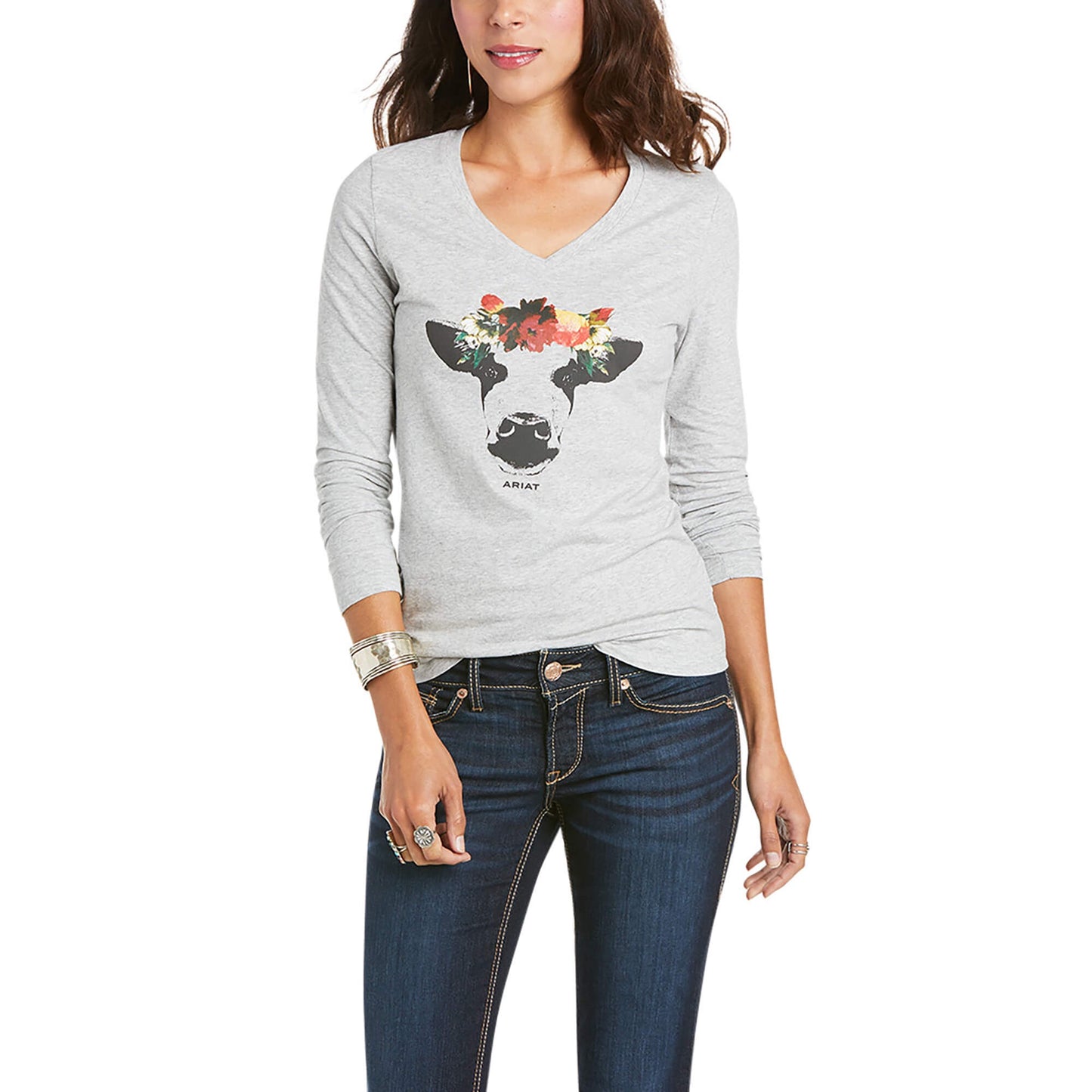 Ariat Womens Real Moodonna LS Tee