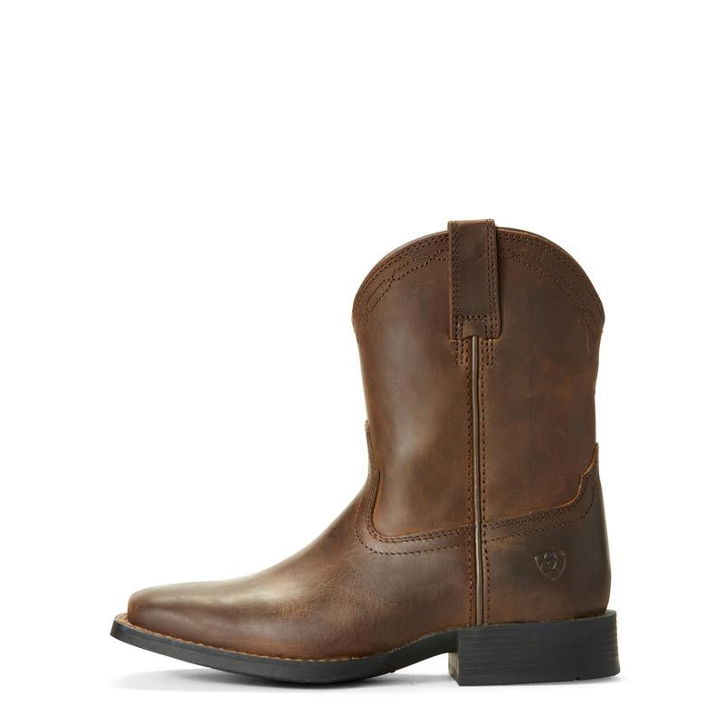 Ariat Kid's Heritage Roper Wide Square Toe Boots