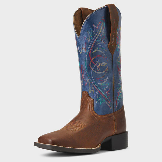 Ariat Wmns Round Up W/S Toe Stretch Fit Boots