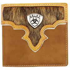 Ariat Bi-Fold Wallet - Two Toned Hair On
