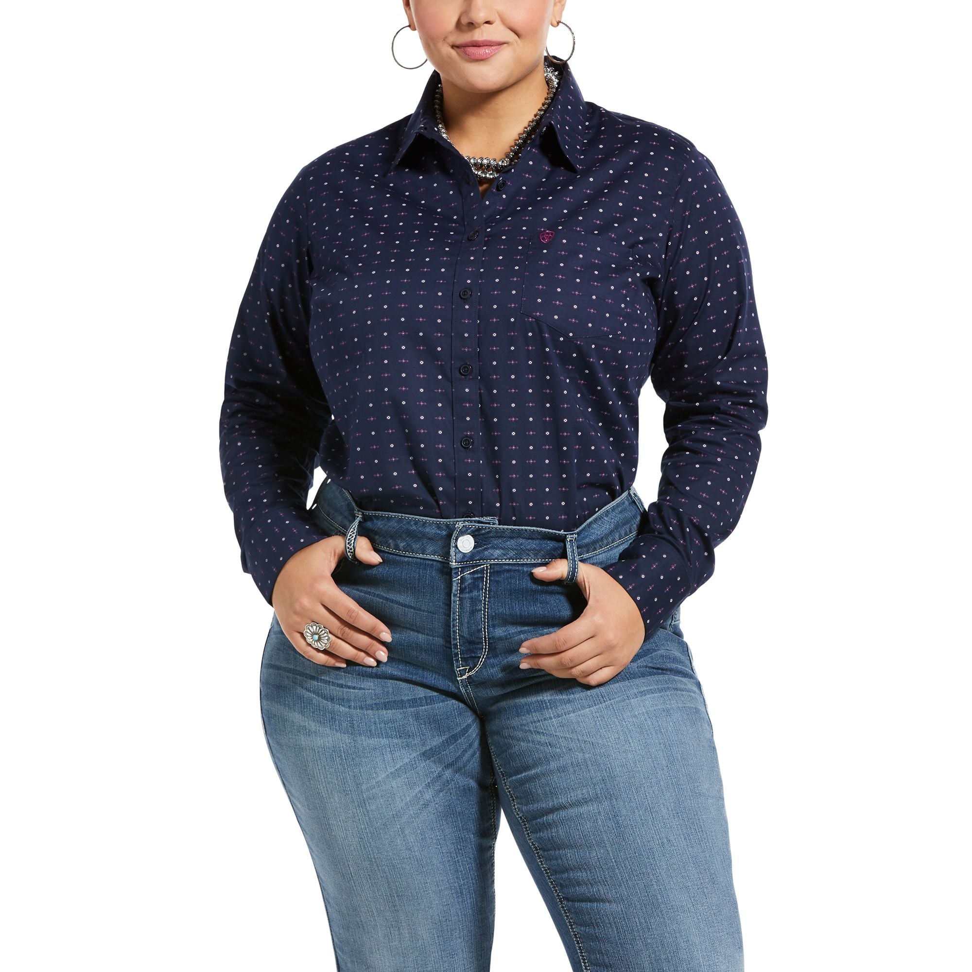 Ariat Women's  Kirby Stretch Long Sleeve Shirt